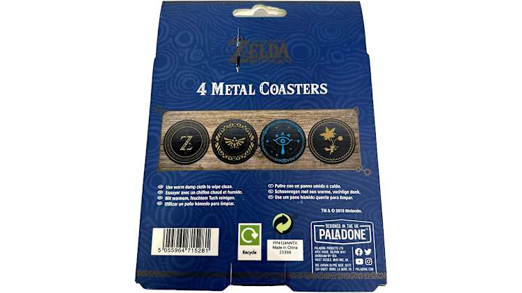 The Legend of Zelda™ Metal Coaster Set - Nintendo Official Site